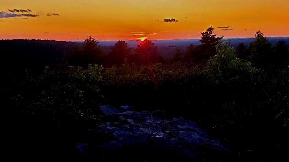 Sunset from Buck Hill.