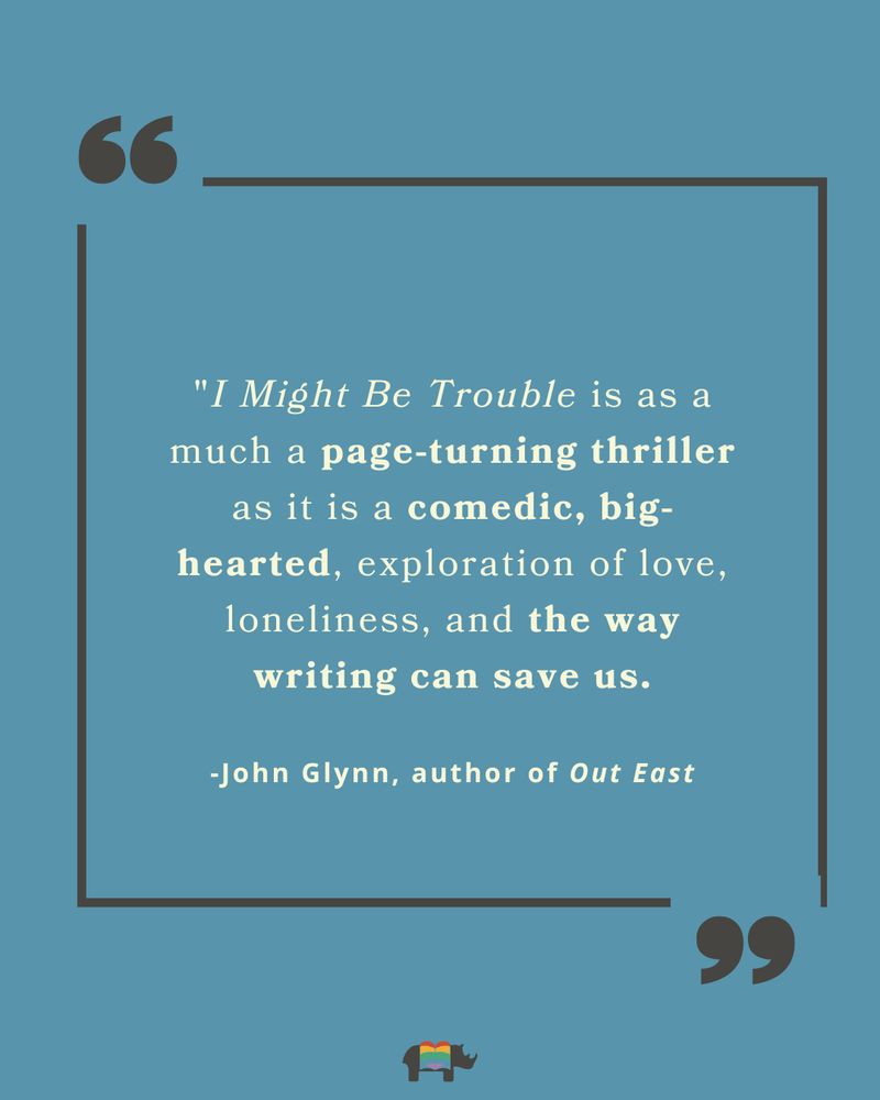 Praise for I Might Be In Trouble by Daniel Aleman