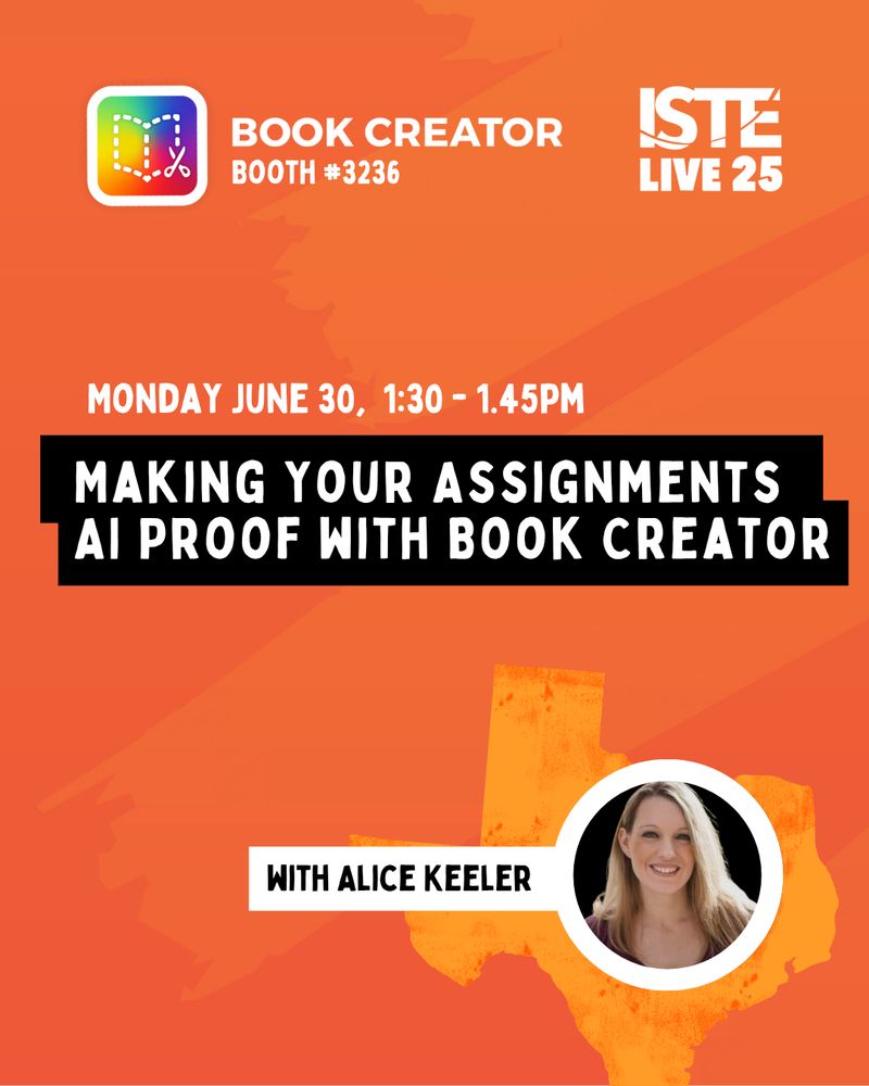 Making Your Assignments AI Proof with Book Creator