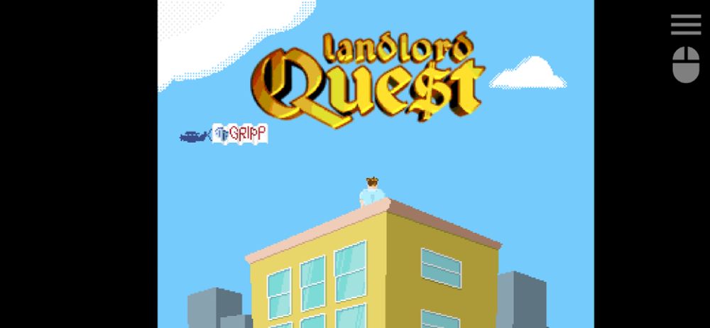 Landlord quest running on scummvm on an android phone