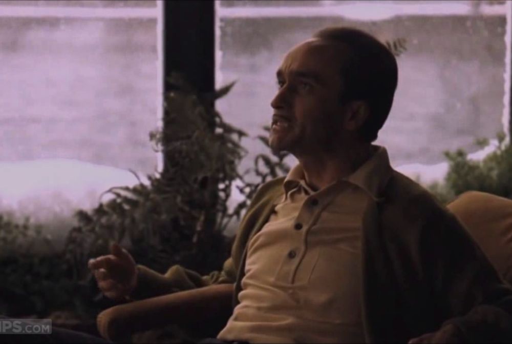 Fredo, demanding respect.