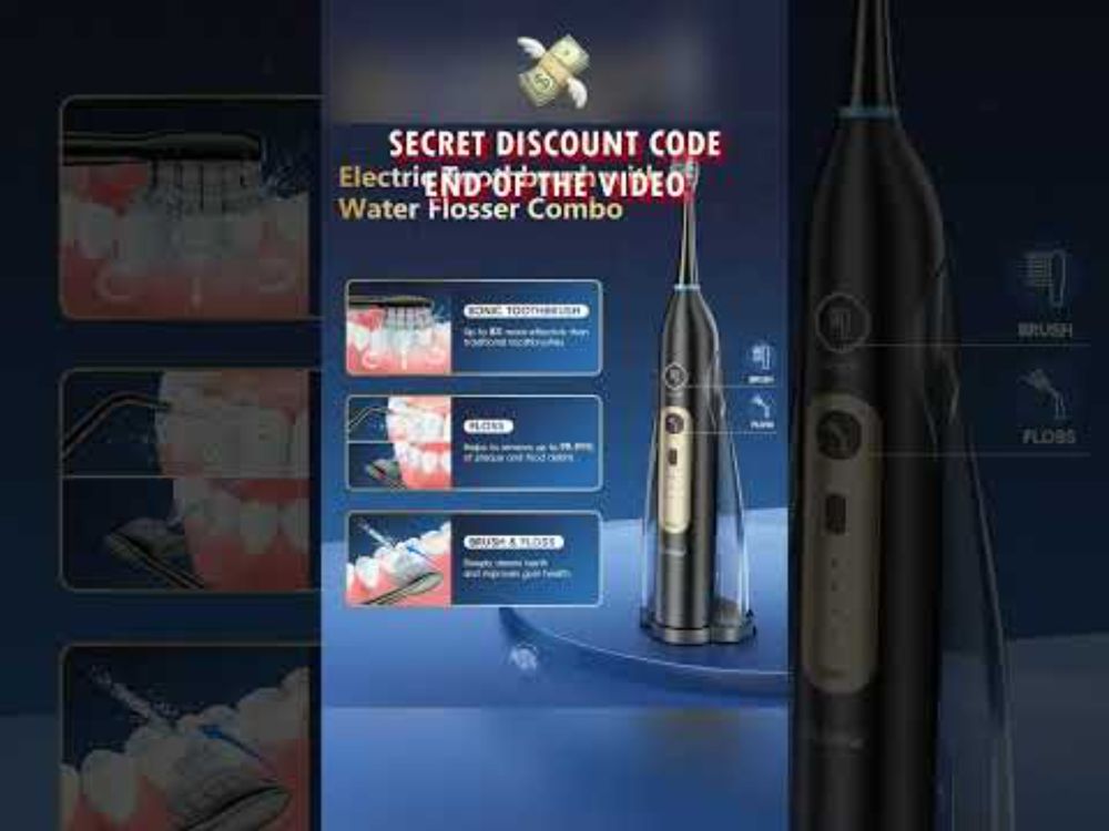 🦷 3X Cleaner Teeth in 1 Device This Changes Everything! 💦#shorts