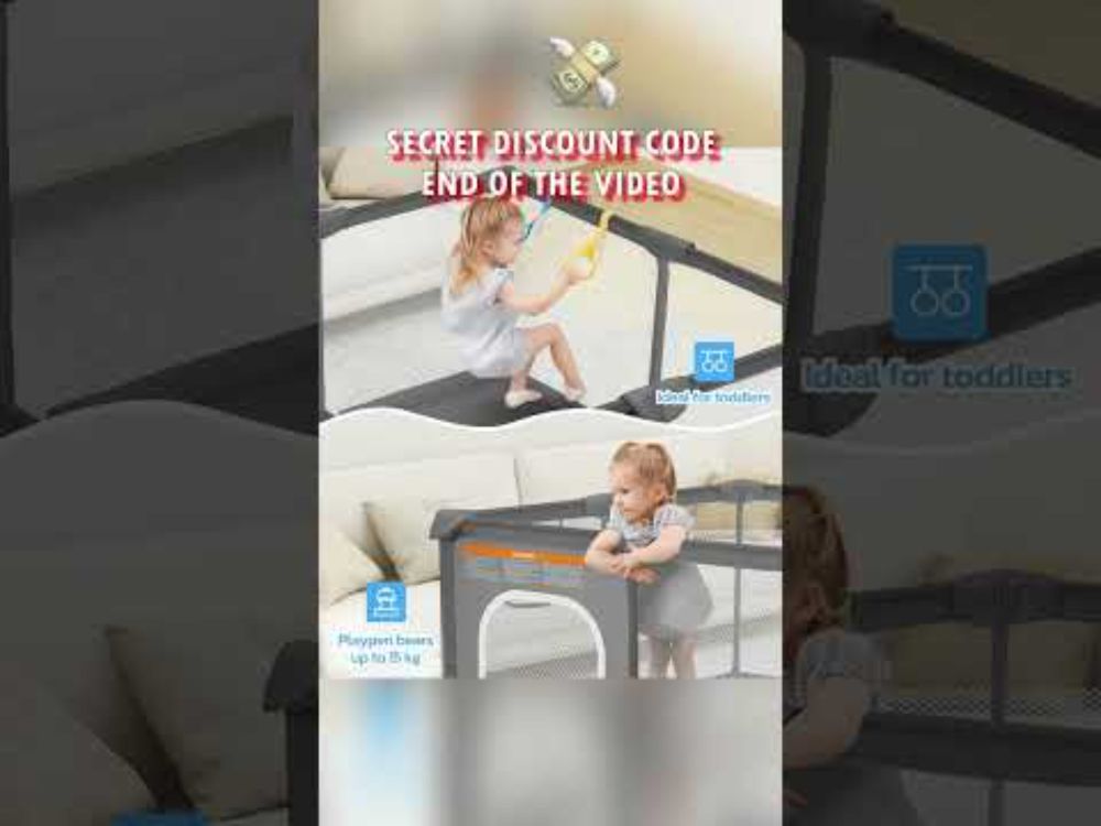 👶This Baby Playpen Saved My Sanity! #shorts