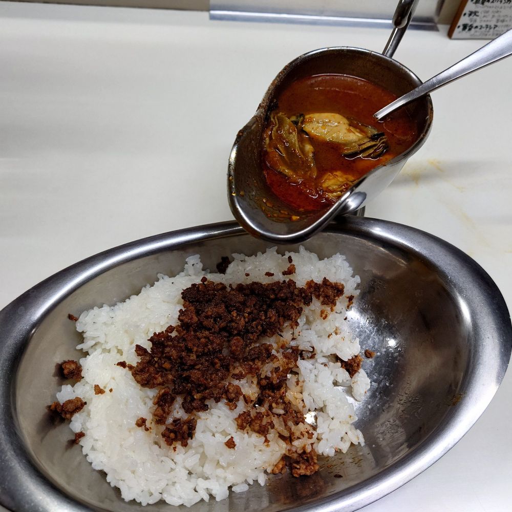 カレーの店うどん
オイスターオーシャン