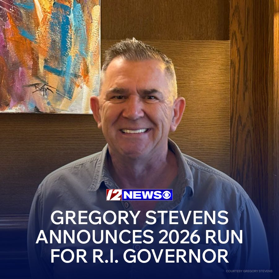 Gregory Stevens announces 2026 run for RI governor
