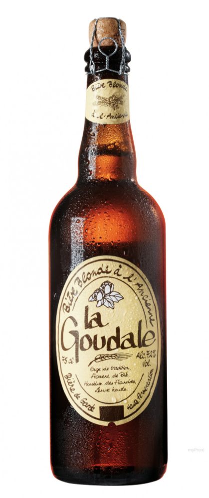 Bouteille de bière La Goudale 