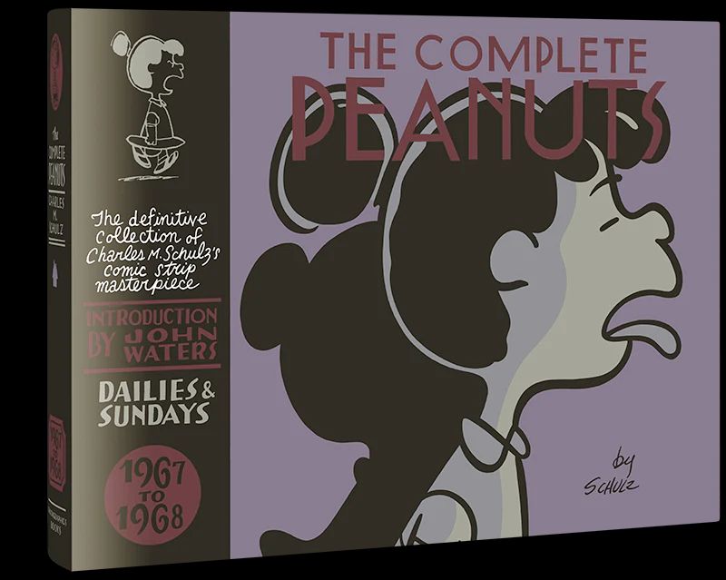 The cover of The Complete Peanuts 1967-1968.