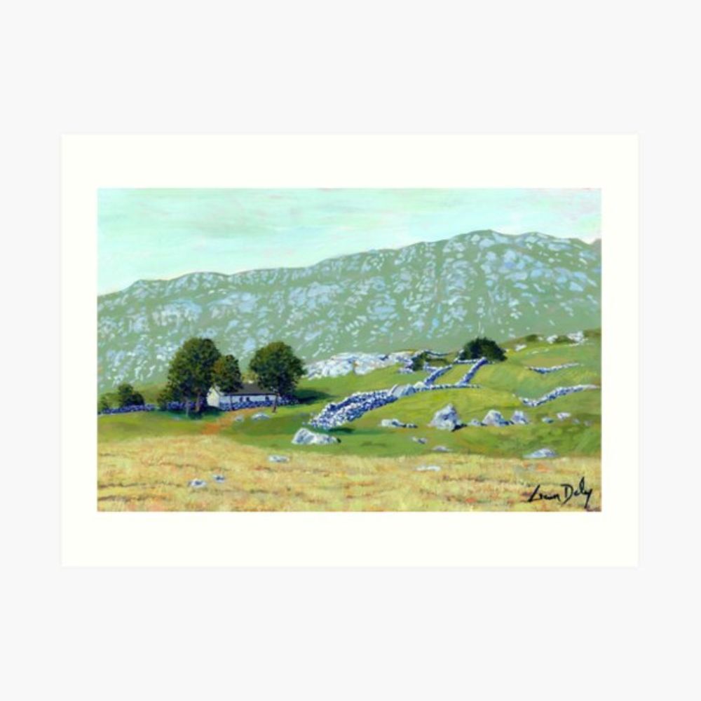 "Connemara Cottage III (County Galway, Ireland)" Art Print for Sale by eolai