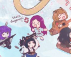 Cora shouting at Xeno that guns are dangerous