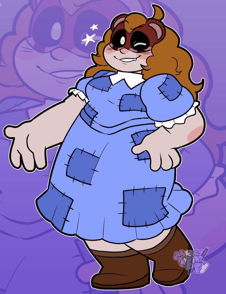 My friend GingerPanda3 as Ragatha from the Amazing Digital Circus