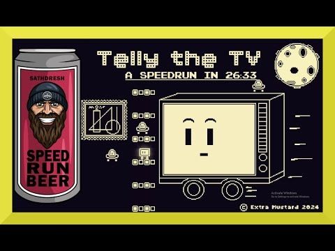 Telly the TV Any% completed in 26:33! New WR!