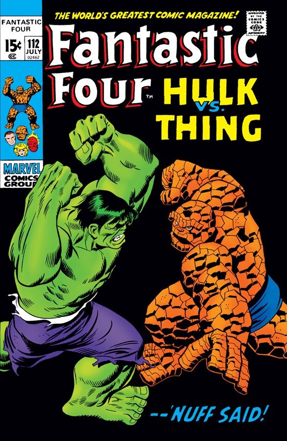 Fantastic Four (1961 series) #112 John Buscema cover