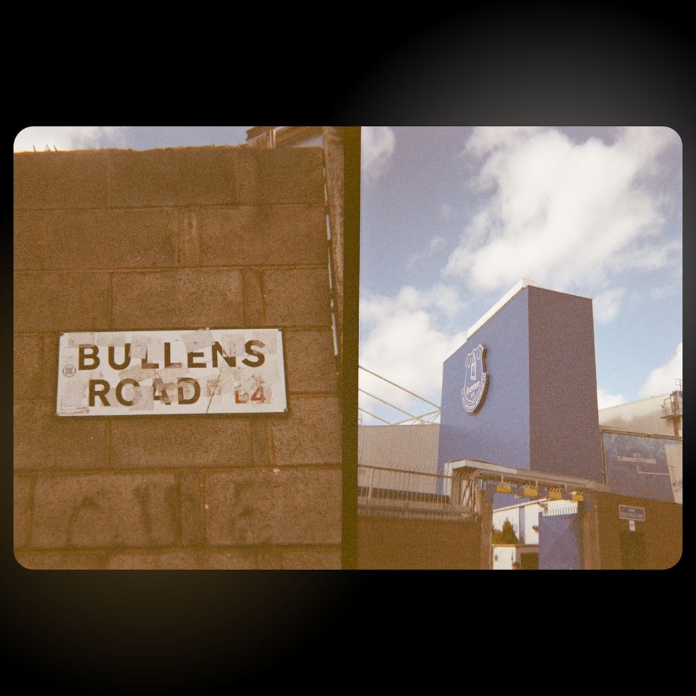 Half-Frame photographic prints from around Goodison Park. Taken with Agfa Half-Frame Camera on expired Kodak Ultra 400