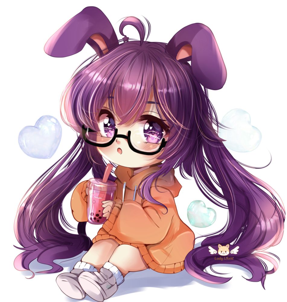#OC #Lapin #rabbit #chibi #kawaii #art