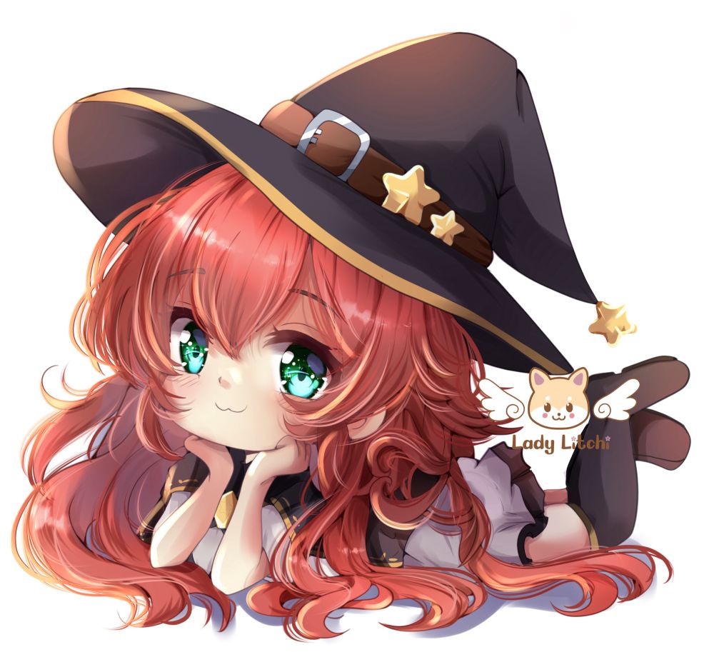 Original character, artist, oc, Halloween, chibi