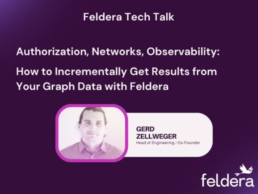 How to Incrementally Get Results from Your Graph Data with Feldera
