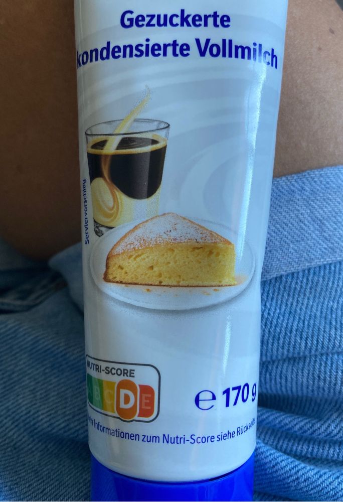 Kondensmilch in der Tube