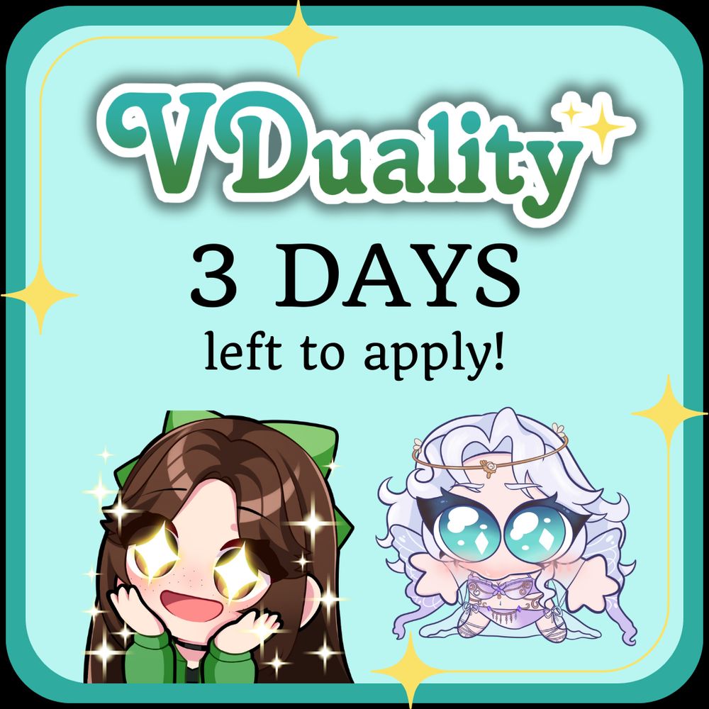 VDuality
3 DAYS left to apply!