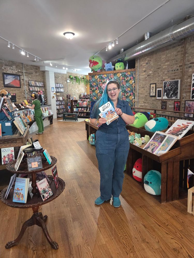 Comic artist Isabella Rotman at Goblin Market