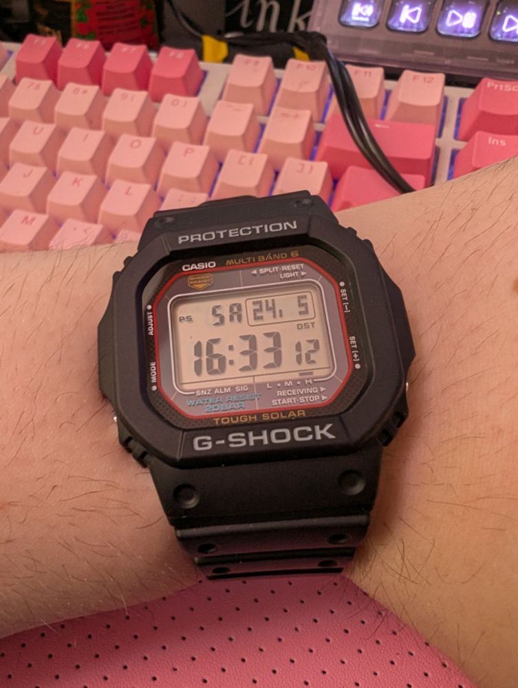 Casio G-Shock GW-M5610U before modding 