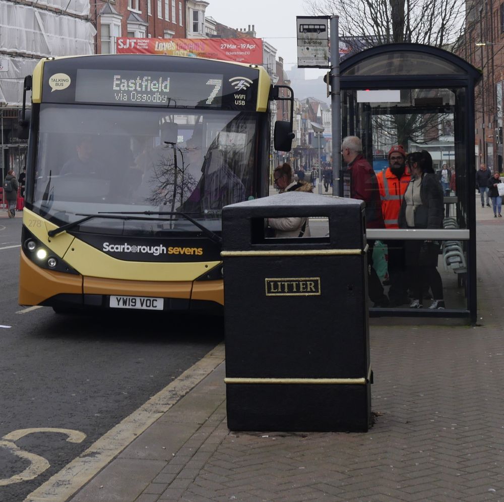 Eastfield via Ogodsby "Scarborough Sevens" bus