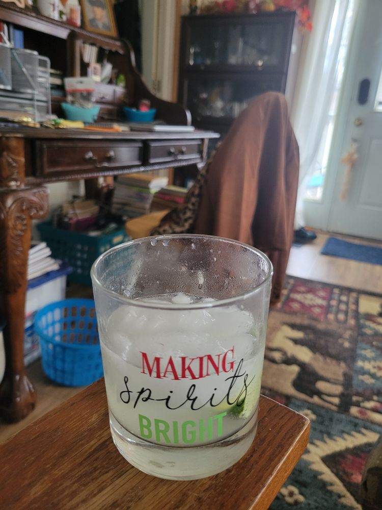 Making Spririts Bright glass Gin and Tonic 