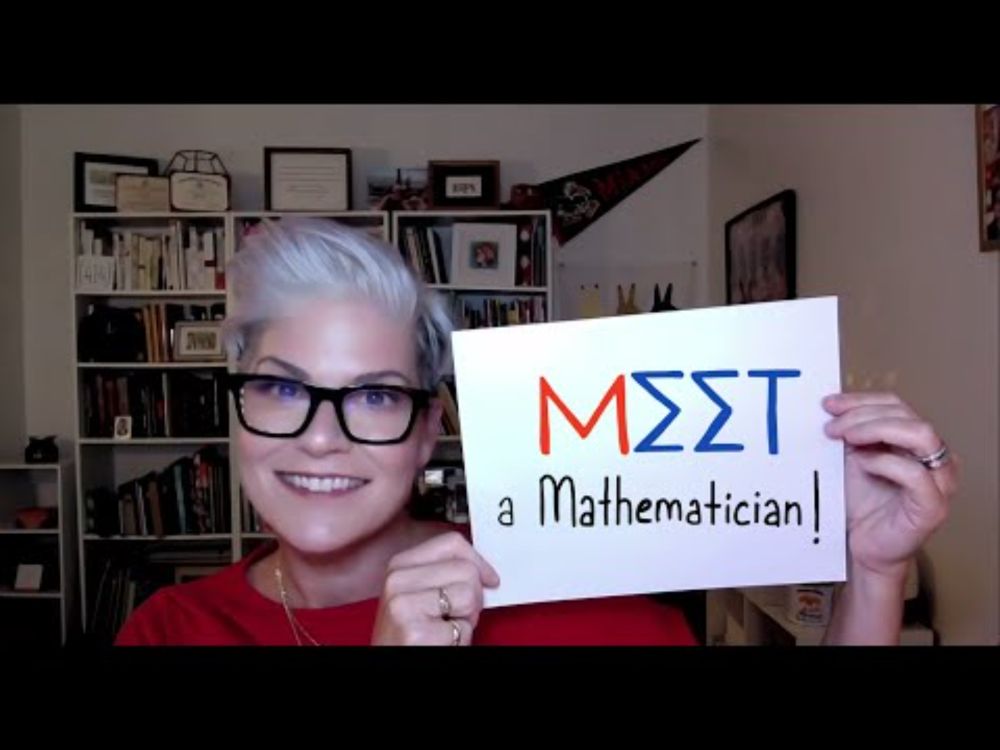 MEET a Mathematician! - Dr. Anne Marie Marshall