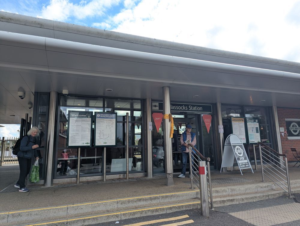 Outside photo of the station