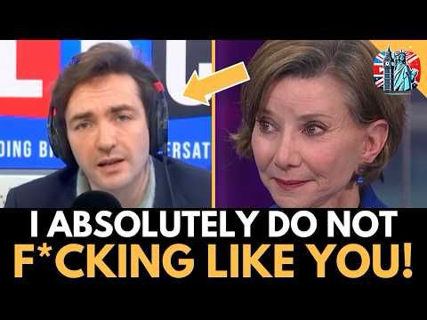 British Reporter DISMANTLES Trump Bootlicker and Makes Her QUIT On Air!