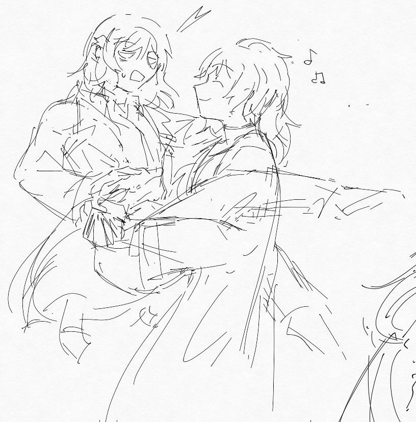 a rough sketch of keeper carrying a shocked mana (lachesis or atropos)