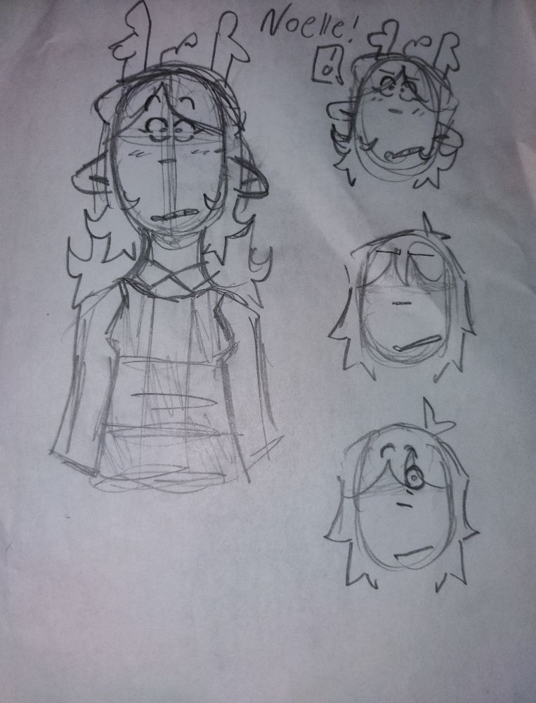 Noelle deltarune and kris deltarune 