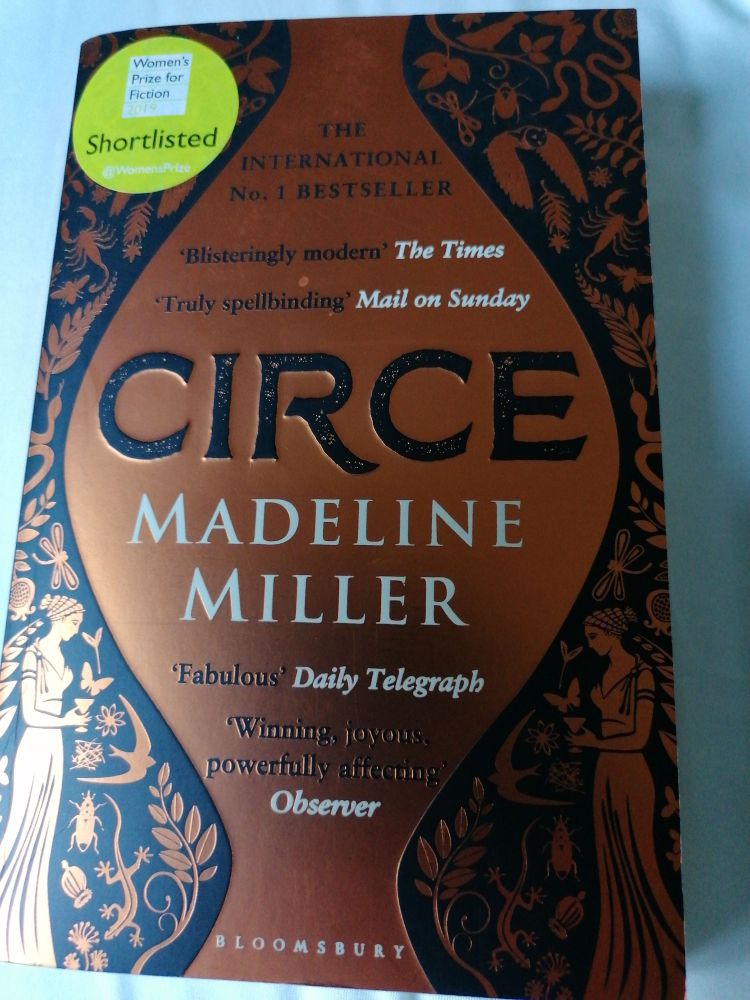 Circe by Madeline Miller. A tale from Greek mythology. 