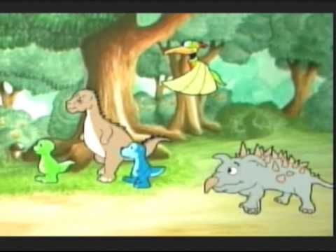 A still from The Dinosaur Adventure animated movie