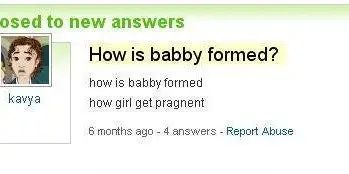 How is babby formed
how girl get pragnent