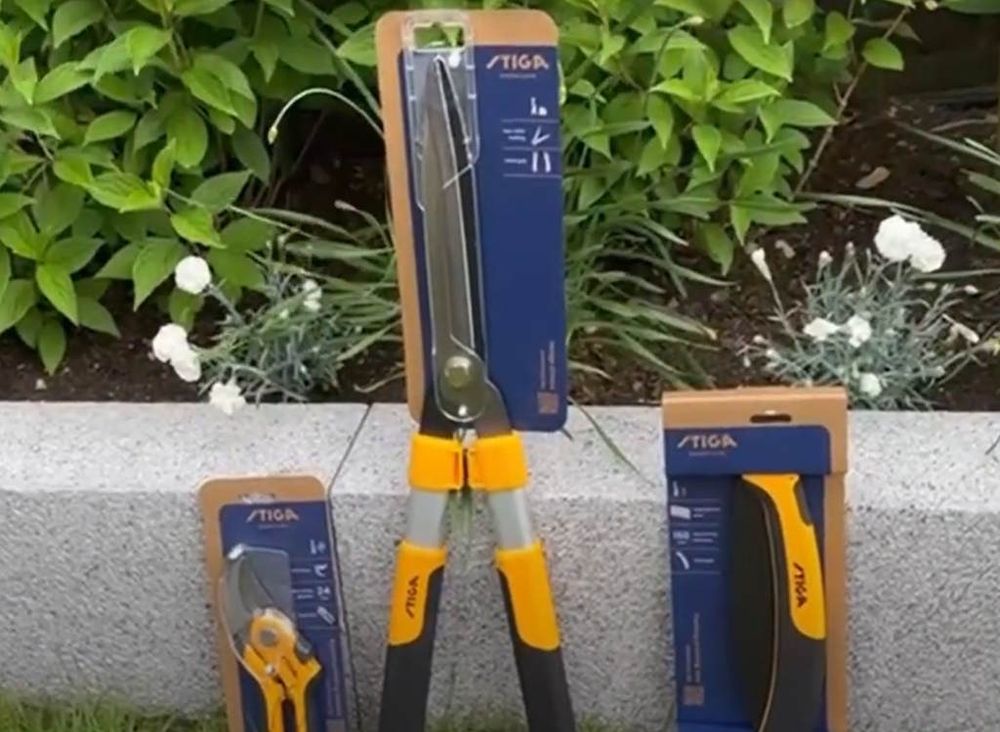 A selection of hand tools to be won in this competition from Stiga.