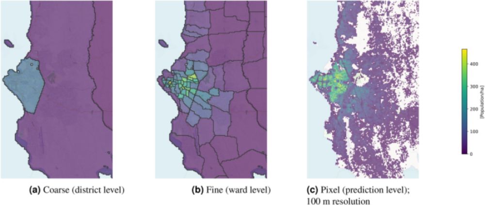 Fine-grained population mapping from coarse census counts and open geodata - Scientific Reports