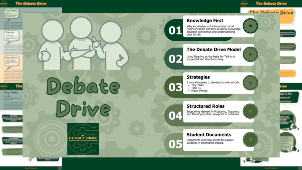 The Debate Drive - The Literacy Engine