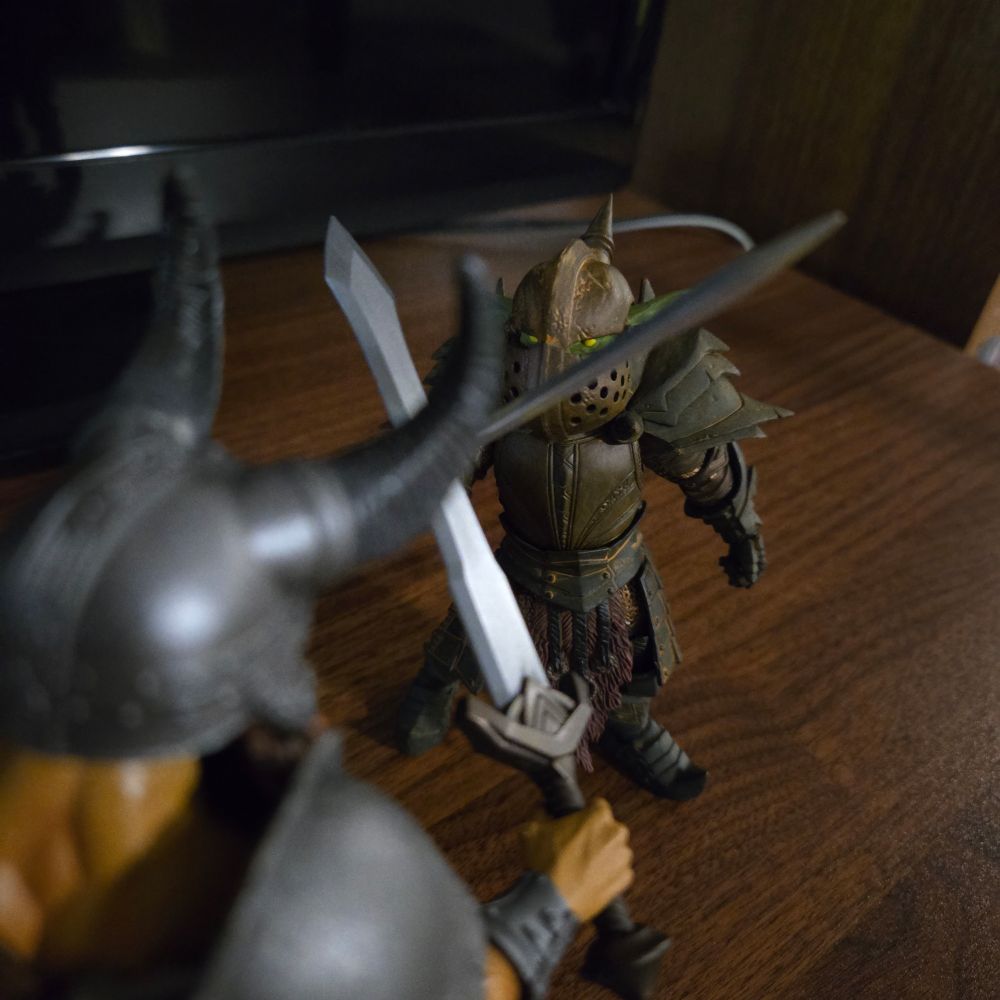 He could probably hold his own against most regular sized dudes.