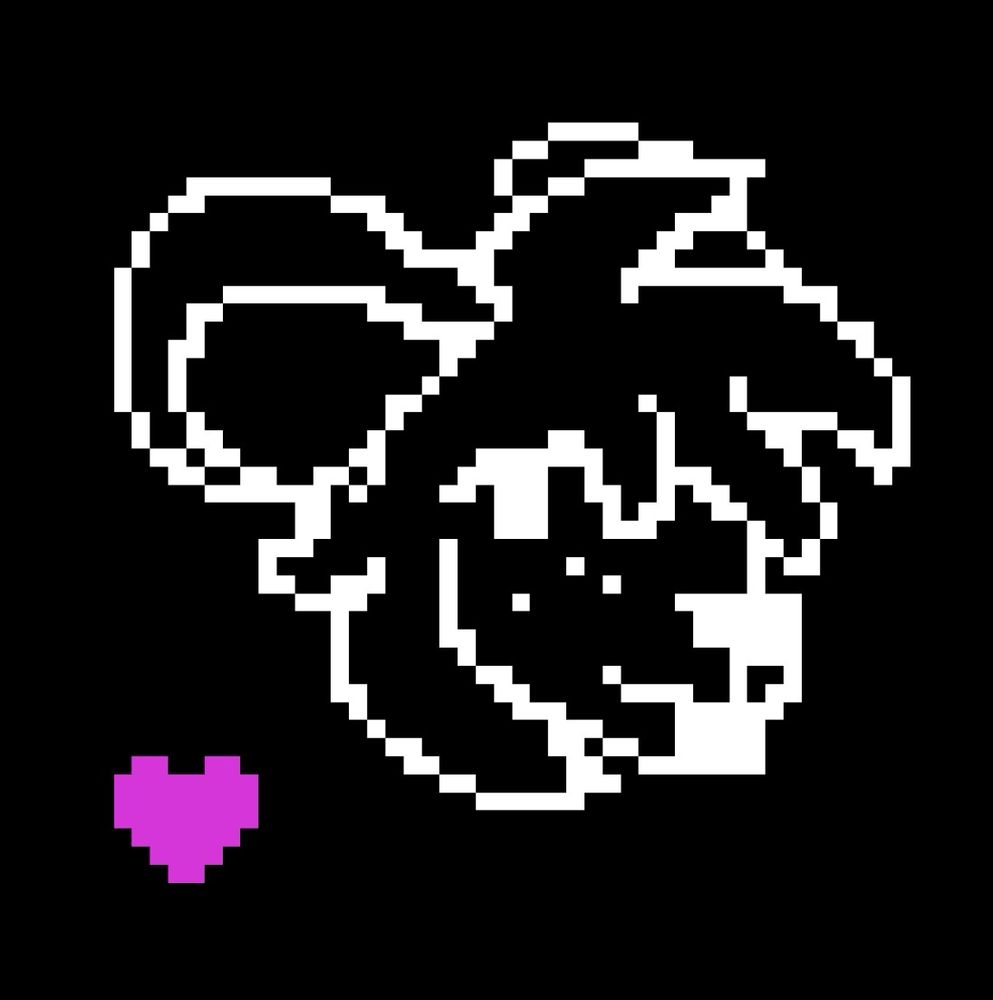 An undertale like image of my mouse 