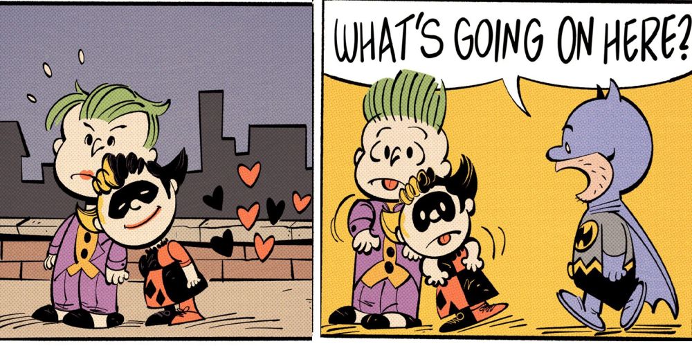 Line it is Drawn: Joker and Harley Quinn as Famous Couples Through History