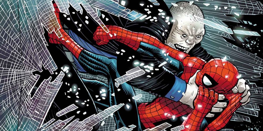 EXCLUSIVE: Spider-Man's Epic Battle With Tombstone Crashes Through the Cover Even