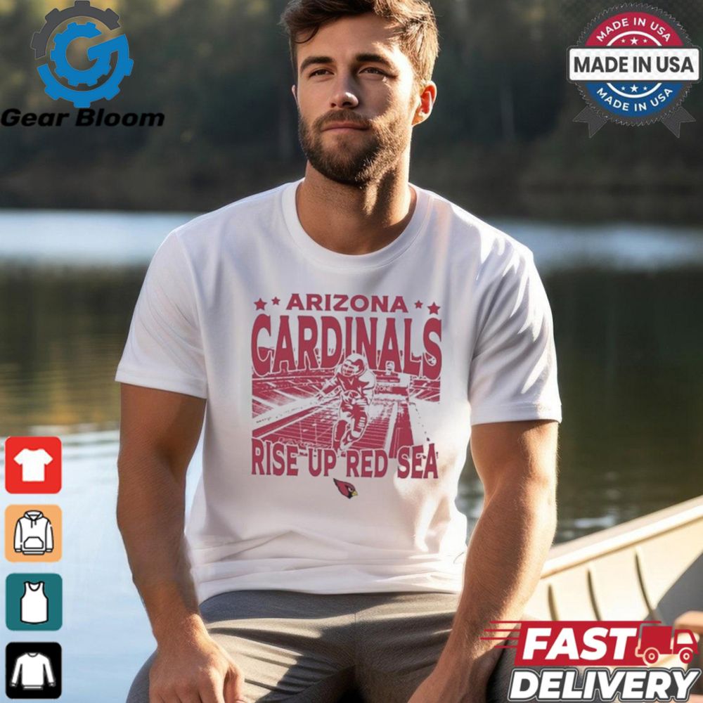 Arizona Cardinals Gameday Rise Up Red Sea Vintage Stadium Shirt - Gearbloom