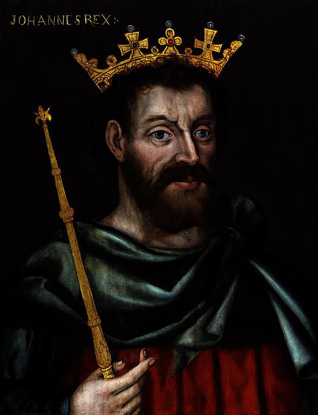 Portrait of King John.