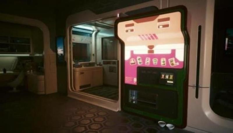 This Cyberpunk 2077 quest mod subverts a talking vending machine's tragic demise with a happy ending