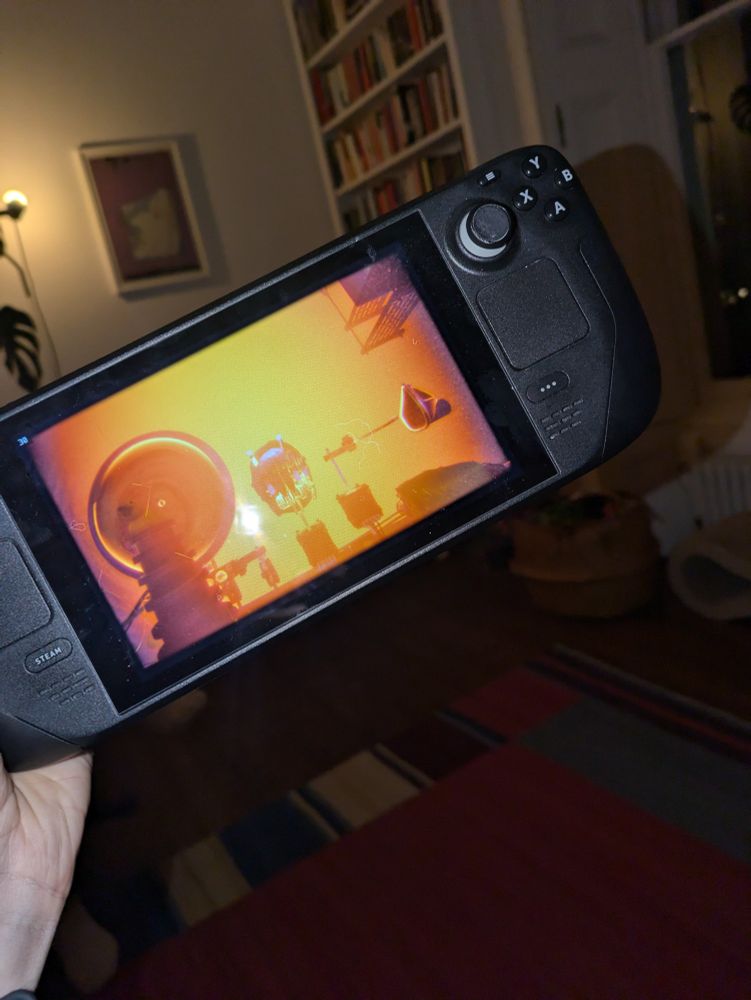 My game Brood Ma : Dadda running on steam deck.