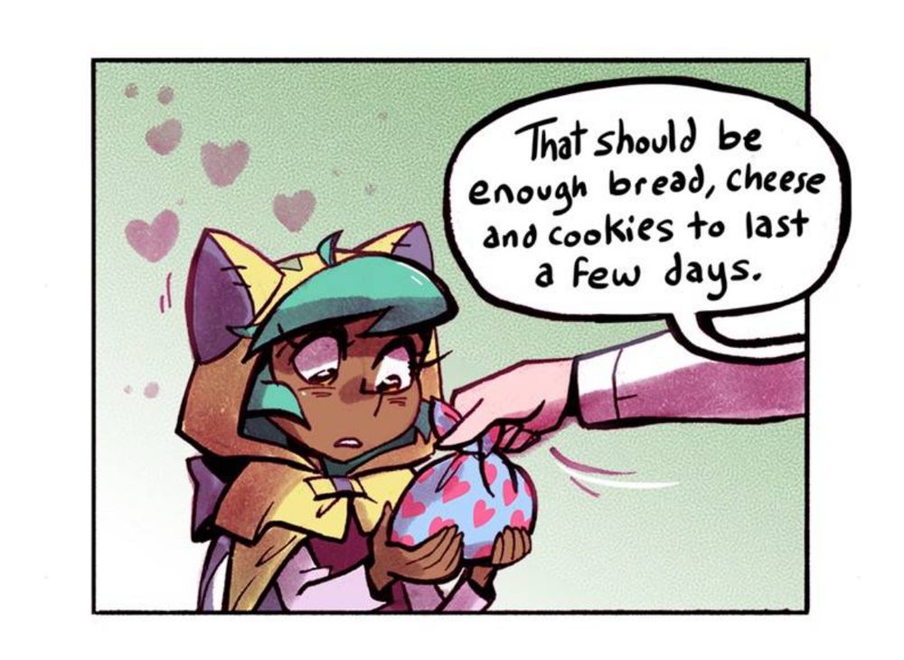 Harpy getting a sack of snacks.
#harpyupdate #harpygee #webcomics #webtoon 