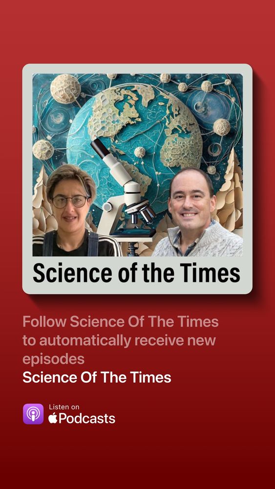 Follow Tim and Syma weekly to feed your interest in Science! https://podcasts.apple.com/us/podcast/science-of-the-times/id1798461521