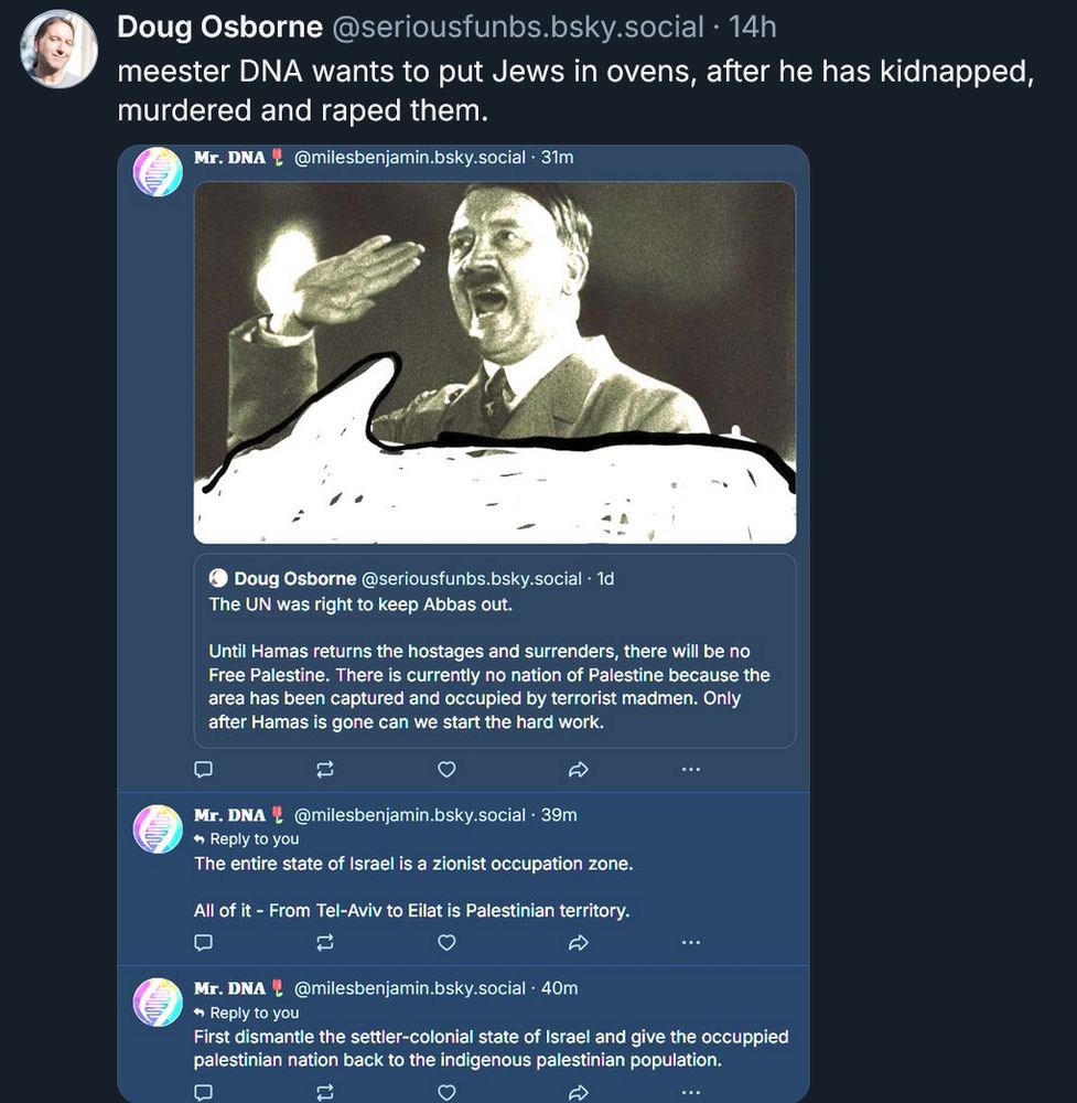 Screenshot of guy who got QTed who took a screenshot of the QT and then accused the person of sick shit. 