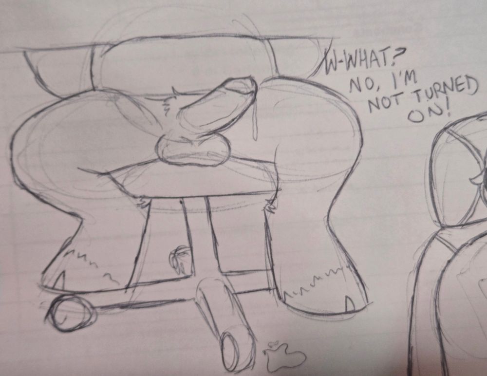 Beverly's leaking cock as they deny enjoying the gameplay.