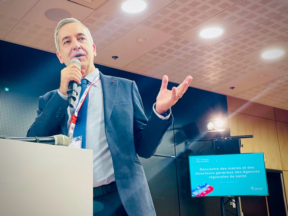 Denis Robin, président du collège des directeurs généraux des agences régionales de santé 